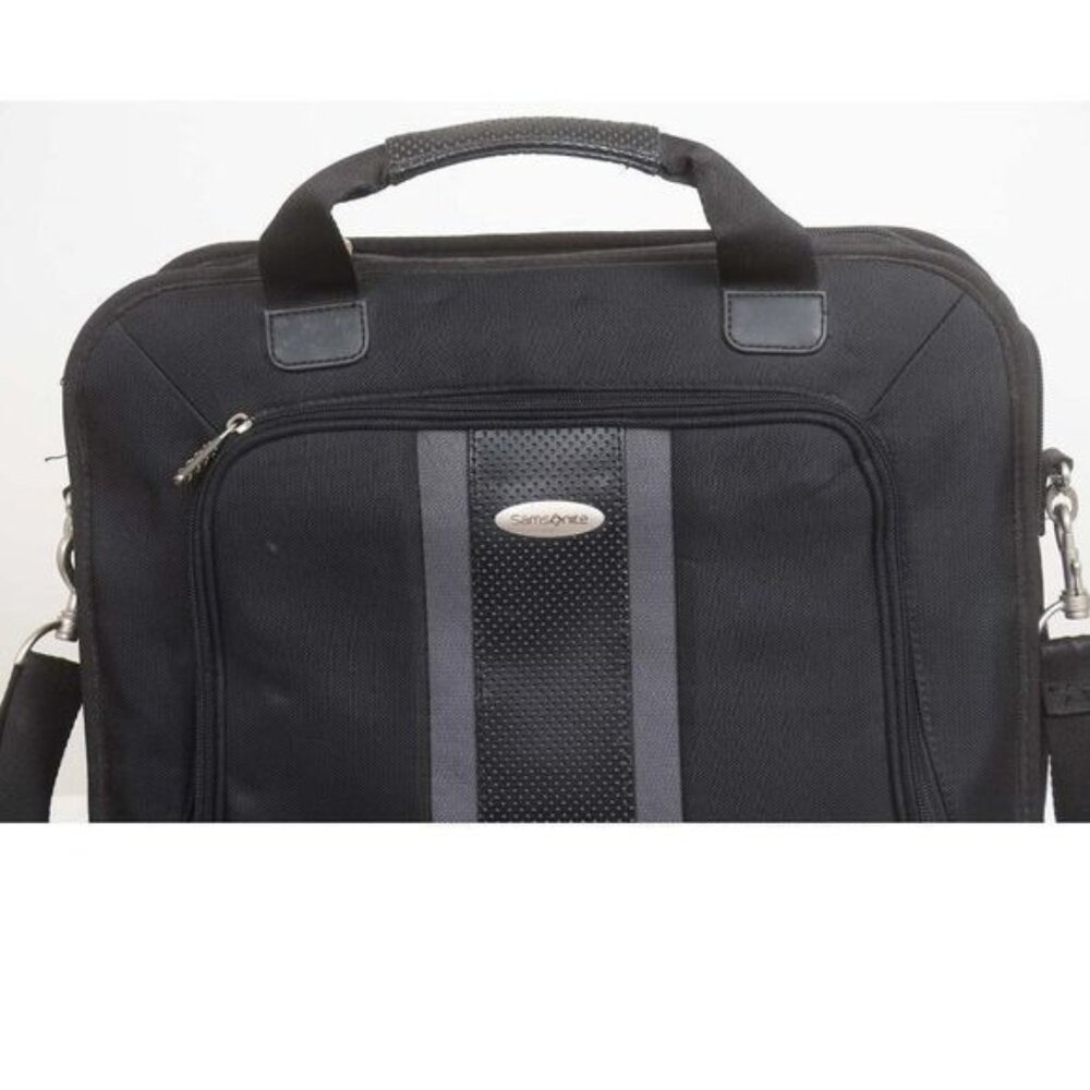 Samsonite Briefcase 14" Laptop Messenger Bag Case Crossbody Travel Business - Picture 3 of 8